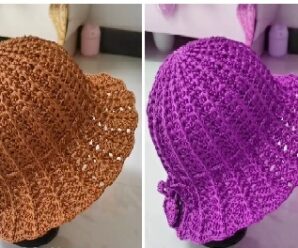 Como tejer sombrero bonito de crochet