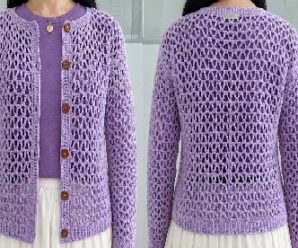 Te enseñare a tejer hermosa blusa crochet