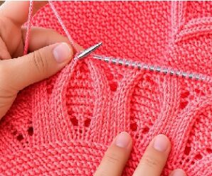 Tutorial para tejer hermoso patron