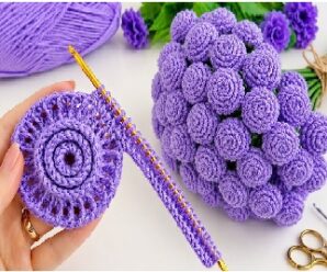 Aprende a tejer unas bellas florecitas