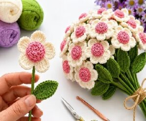 Aprende a tejer bellas flores crochet