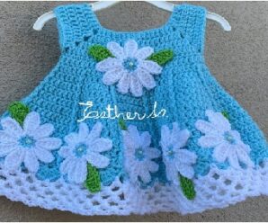 tutorial para tejer un vestido a crochet