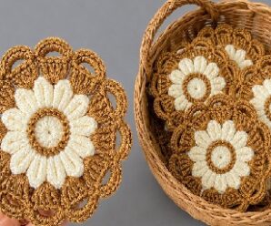 Tutorial para tejer circulo hermoso crochet