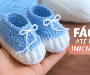 Te enseñare a tejer botitas a crochet